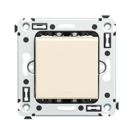 Выключатель 1-кл. 2мод. СП Avanti 