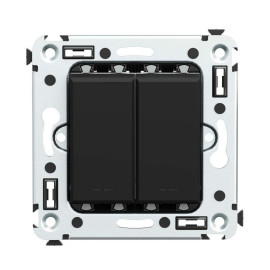 Выключатель 2-кл. СП Avanti 