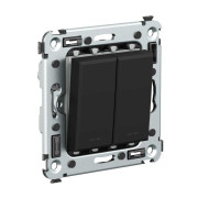 Выключатель 2-кл. СП Avanti 