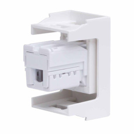 Розетка телефонная 1-м 1мод. Viva RJ12 бел. DKC 45018