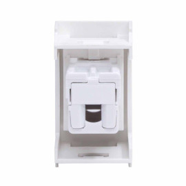 Розетка телефонная 1-м 1мод. Viva RJ12 бел. DKC 45018