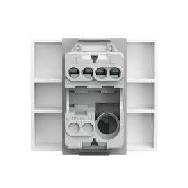 Выключатель 1-кл. 1п 2мод. Viva 16А IP20 бел. DKC 45021