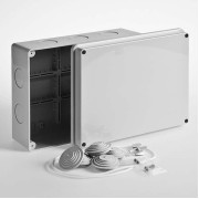 Коробка распределительная ОП 240х195х90мм IP55 без гермовводов Ruvinil 67066