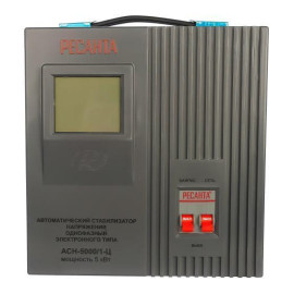 Стабилизатор напряжения АСН-5000/1-Ц 1ф 5кВт IP20 релейный Ресанта 63/6/6