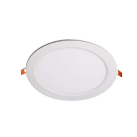 Светильник светодиодный PPL-R 18Вт 4000К IP40 d220мм кругл. ультратонкий встраив. WH ДВО JazzWay 5009738A