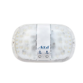 Светильник светодиодный ЖКХ Персей 8Вт IP30 с оптико-акустическим датчиком и БАП 3 режима работы Актей СА-7008Б-310