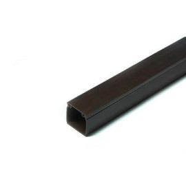 Кабель-канал 12х12 L2000 с двойн. замком пластик венге Урал Пак КК-4812012-200