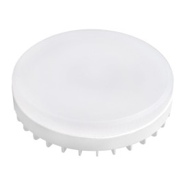 Лампа светодиодная PLED-DIM 8Вт таблетка 5000К холод. бел. GX53 640лм 230В/50Гц диммир. JazzWay 5011281