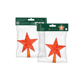 Фигура светодиодная "Звезда" 15см 10LED красн. 230В IP20 на елку постоян. свечение Neon-Night 501-007