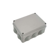 Коробка распределительная ОП 150х110х70мм IP55 крышка на винтах сер. ГУСИ С3В1510 Евро
