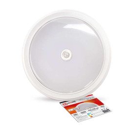 Светильник светодиодный СПБ-2Д-КРУГ 20Вт 4000К 1400лм 230В 250мм с датчиком бел. IN HOME 4690612020709