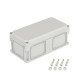 Корпус 400х200х160мм IP67 с непрозр. крышкой 35мм с фланцами пластик. DKC 542310