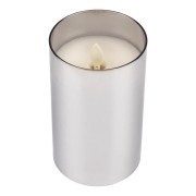 Свеча декоративная CL7-SET3-sr с пультом 3хAAA для каждой свечи (не в компл.) серебр. (уп.3шт) ФАZА 5018792