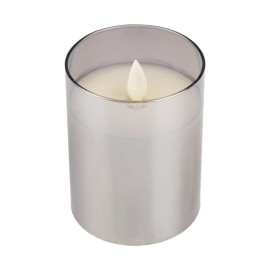 Свеча декоративная CL7-SET3-sr с пультом 3хAAA для каждой свечи (не в компл.) серебр. (уп.3шт) ФАZА 5018792