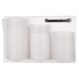 Свеча декоративная CL7-SET3-wh с пультом 3хAAA для каждой свечи (не в компл.) бел. (уп.3шт) ФАZА 5018853