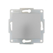 Выключатель 1-кл. 1п СП Karina 10А IP20 механизм матов. серебр. LEZARD 707-4388-100