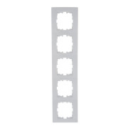 Рамка 5-м Karina горизонт. бел. LEZARD 707-0200-150