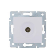 Розетка телевизионная оконечная TV СП Karina механизм бел. LEZARD 707-0288-130