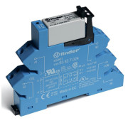 Модуль интерфейсный (сборка 41.52.9.024.0010 + 93.52.0.024) электромеханич. реле 2CO 8А AgNi 24В AC/DC IP20 безвинт. клеммы пружин. зажим FINDER 386200240060