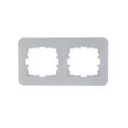 Рамка 2-м Karina Life горизонт. бел. LEZARD 708-0200-147