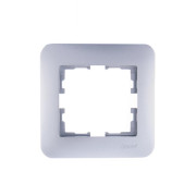 Рамка 1-м Karina Life горизонт. жемчуж./бел. перламутр LEZARD 708-3000-146