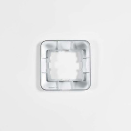 Рамка 1-м Karina Life горизонт. матов. серебр. LEZARD 708-4300-146