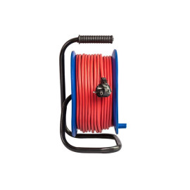 Удлинитель на катушке 4х50м с заземл. 16А IP20 3.5кВт ПВС 3х1.5 КОСМОС YKKsm50m-4g-Z(16A)