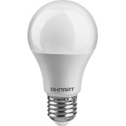 Лампа светодиодная 61 141 OLL-A60-12-230-6.5K-E27 12Вт грушевидная 6500К холод. бел. E27 1200лм 176-264В ОНЛАЙТ 61141