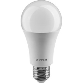 Лампа светодиодная 61 157 OLL-A60-20-230-2.7K-E27 20Вт грушевидная 2700К тепл. бел. E27 2000лм 176-264В ОНЛАЙТ 61157