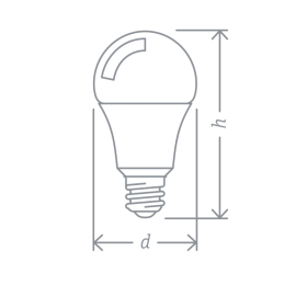 Лампа светодиодная 61 475 NLL-A60-10-12/24-4K-E27 10Вт грушевидная матовая 4000К нейтр. бел. E27 800лм 12-24В низковольтная Navigator 61475