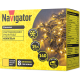 Гирлянда светодиодная 61 827 NGF-S01-140WW-10-15.5m-230-C8-BL-IP44 Navigator 61827
