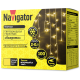 Гирлянда светодиодная 61 843 NGF-I02-100WW-8-3.5m-230-TR-IP44 Navigator 61843