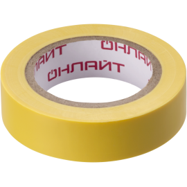 Изолента ПВХ 61 879 OIT-B15-10/Y желт. ОНЛАЙТ 61879