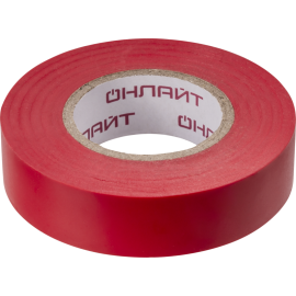 Изолента ПВХ 61 881 OIT-B19-20/R красн. ОНЛАЙТ 61881