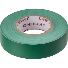 Изолента ПВХ 61 883 OIT-B19-20/G зел. ОНЛАЙТ 61883