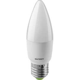 Лампа светодиодная 61 960 OLL-C37-10-230-4K-E27-FR 10Вт свеча 4000К нейтр. бел. E27 1000лм 176-264В ОНЛАЙТ 61960