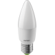 Лампа светодиодная 61 960 OLL-C37-10-230-4K-E27-FR 10Вт свеча 4000К нейтр. бел. E27 1000лм 176-264В ОНЛАЙТ 61960