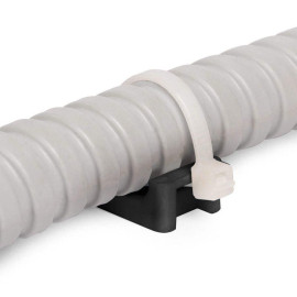 Площадка монтажная под винт ПМО 15х10 черн. (уп.100шт) Fortisflex 62452