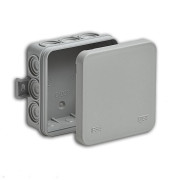 Коробка распределительная ОП 85х85х35мм 12 вводов IP54 сер. Ruvinil 67093