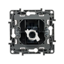 Розетка компьютерная 1-м СП Etika RJ45 кат.5E UTP механизм бел. IEK 672241