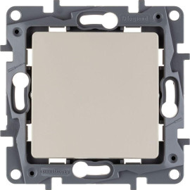 Выключатель 1-кл. СП Etika 10А IP20 250В 10AX безвинтов. зажимы механизм сл. кость IEK 672301