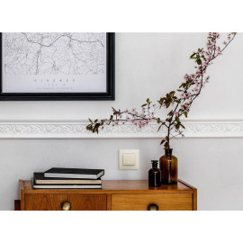 Выключатель 1-кл. СП Etika 10А IP20 250В 10AX безвинтов. зажимы механизм сл. кость IEK 672301