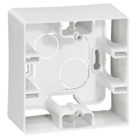 Коробка 1-м ОП Etika бел. IEK 672510