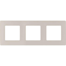 Рамка 3-м Etika сл. кость IEK 672513