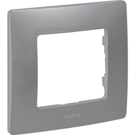 Рамка 1-м Etika алюм. IEK 672551