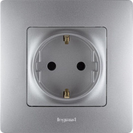 Рамка 1-м Etika алюм. IEK 672551