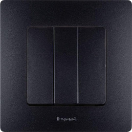 Рамка 1-м Etika антрацит IEK 672581