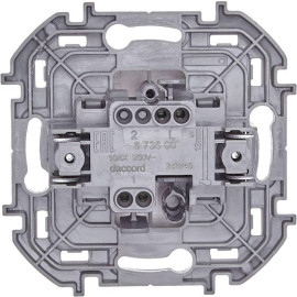 Выключатель 1-кл. Inspiria 10А IP20 250В 10AX механизм бел. IEK 673600