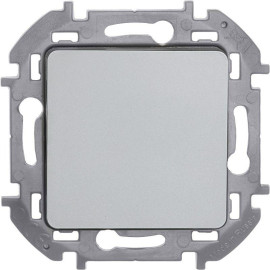 Выключатель 1-кл. Inspiria 10А IP20 250В 10AX механизм алюм. IEK 673602