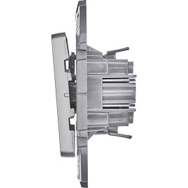 Выключатель 1-кл. Inspiria 10А IP20 250В 10AX механизм алюм. IEK 673602